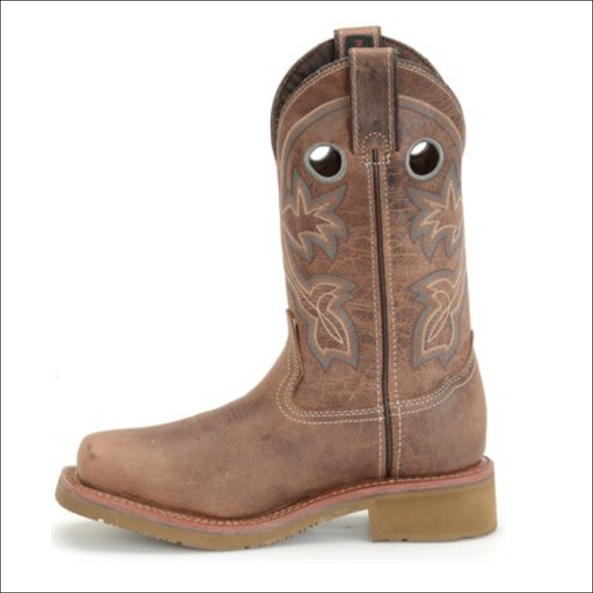 women's double h square toe boots