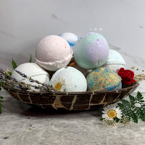 luxury organic bath bombs