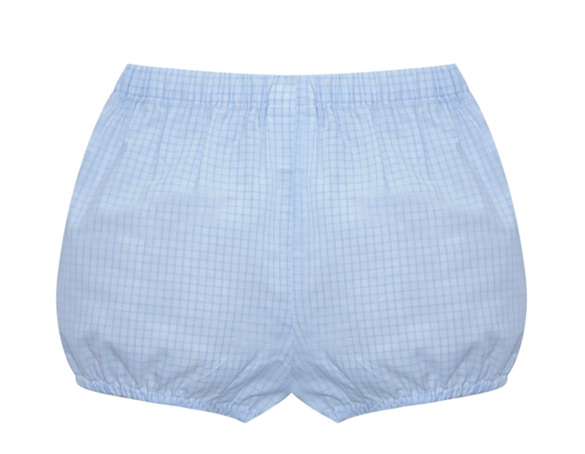Blue Square Bloomer Bottom