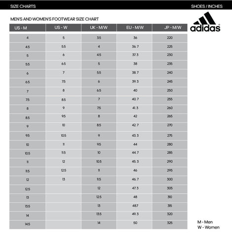 adidas nemeziz size guide