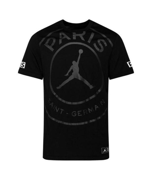 Nike T-Shirt Logo Jordan x PSG - Black 