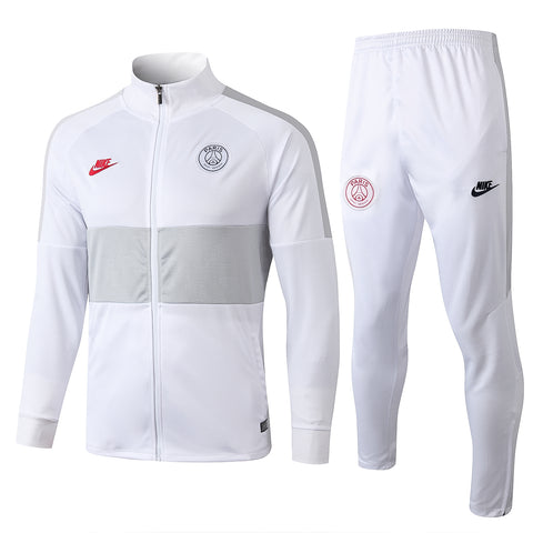 nike psg tracksuit white