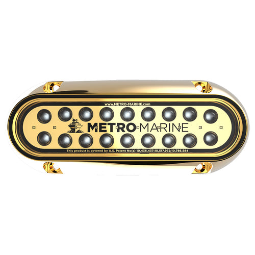 Metro Marine High-Output Elongated Underwater Light w/Intelligent Monochromatic LEDs - Blue, 45 Beam [F-BME1-H-B3-45]