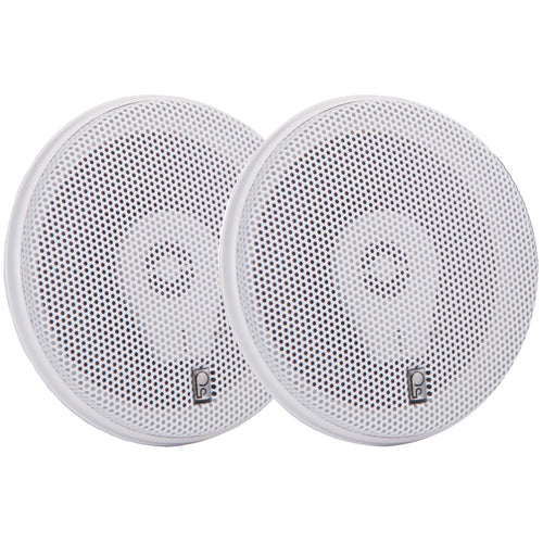 Poly-Planar MA-8505W 5" 200 Watt Titanium Series Speakers - White [MA8505W]