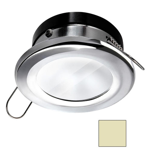 i2Systems Apeiron A1110Z - 4.5W Spring Mount Light - Round - Warm White - Chrome Finish [A1110Z-11CAB]