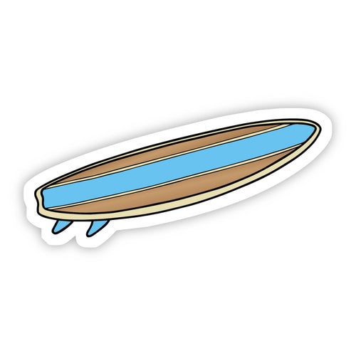 Surf Board Beach Sticker