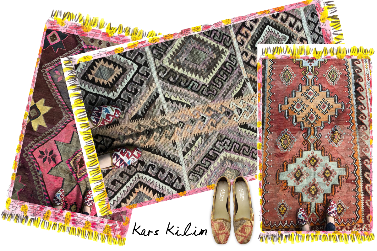 Kars Kilim collage