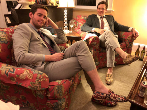 Men in Artemis Kilim Shoes