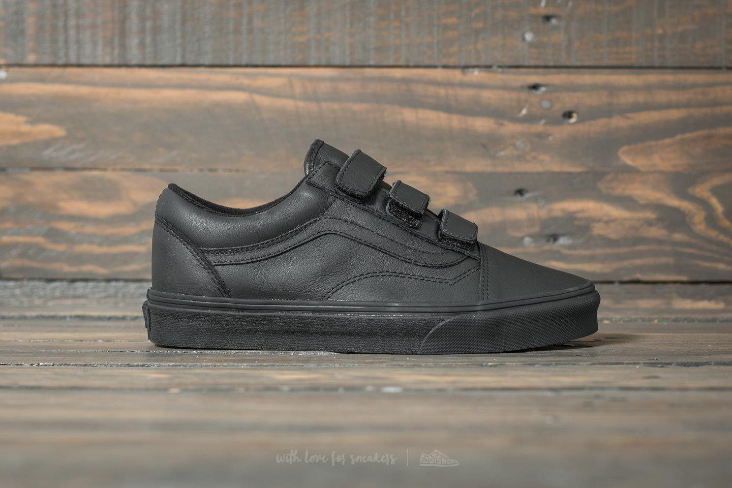 vans mono leather