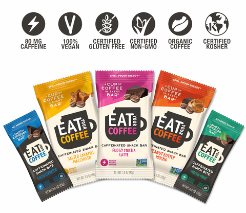 vegan gluten free organic coffee energy bar