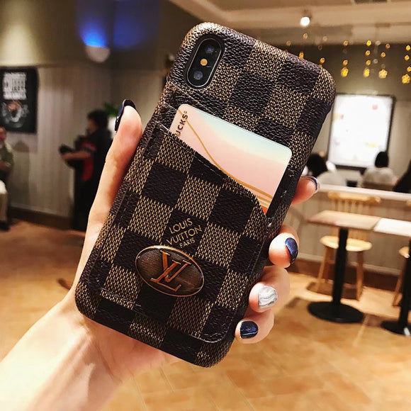 Louis Vuitton iPhone Case Damier Graphite XS MAX Black in Coated  Canvas/Calfskin - US