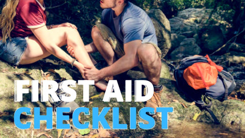 day hike first aid checklist