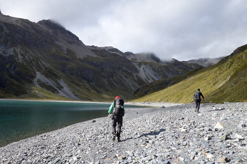 thru hiking the te Araroa south island