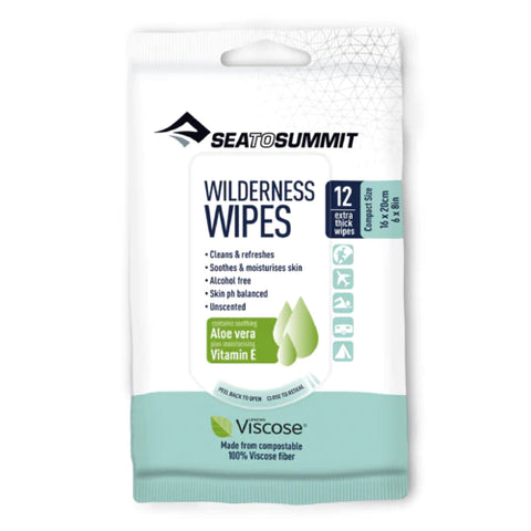 sea to summit wilderness wipes 12 pack