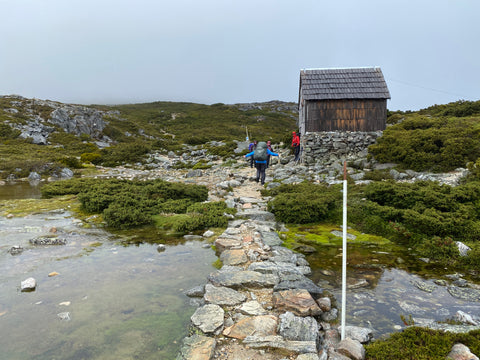 kitchen hut overland track tasmania