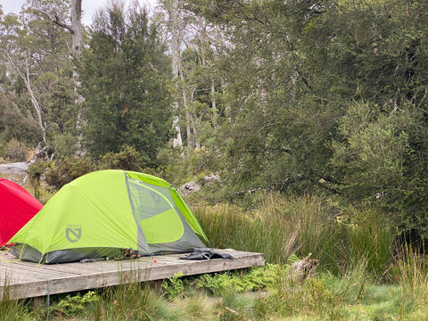 tent platform overland track tasmania