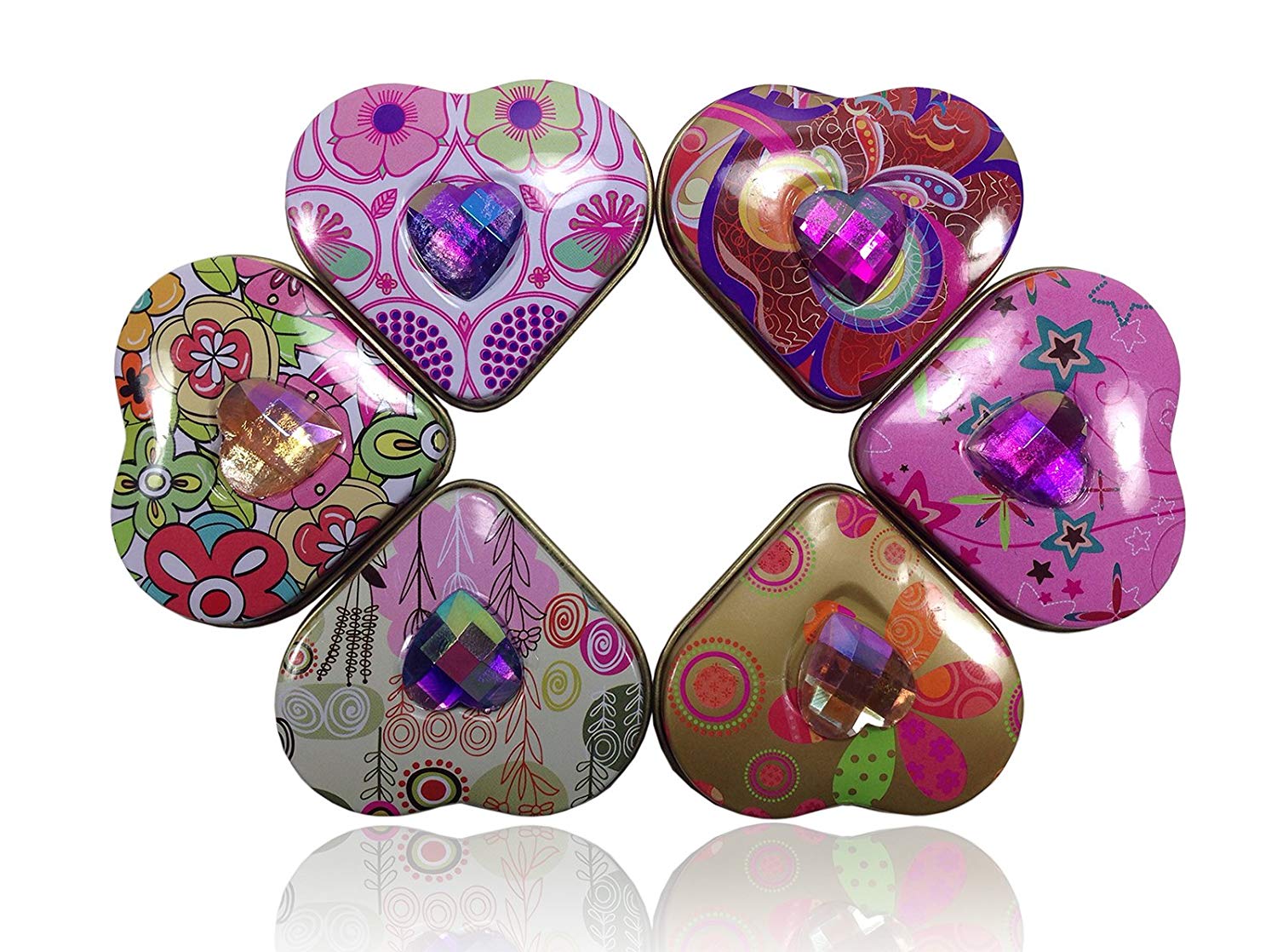 Heart Shaped Lip Balm Set (6 PCS Set) – Cosmetic Celeb