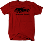 American Classic Woody Wood Panel 50's 60's Car Tshirt