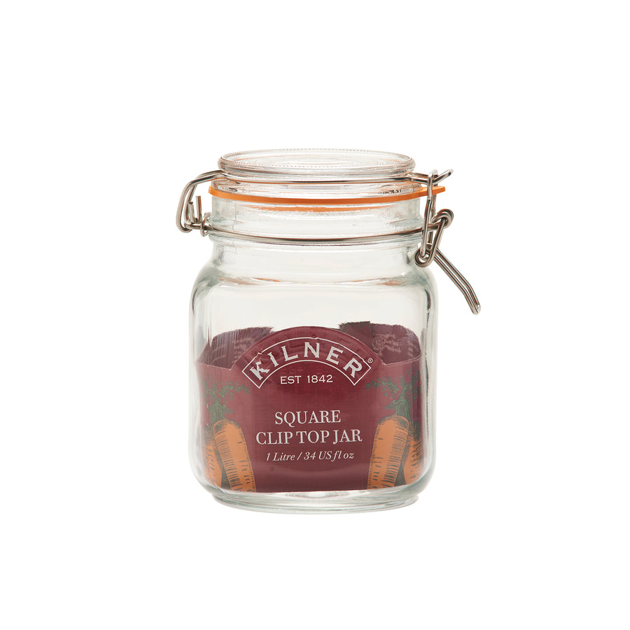 Kilner 1 Litre Square Storage Jar