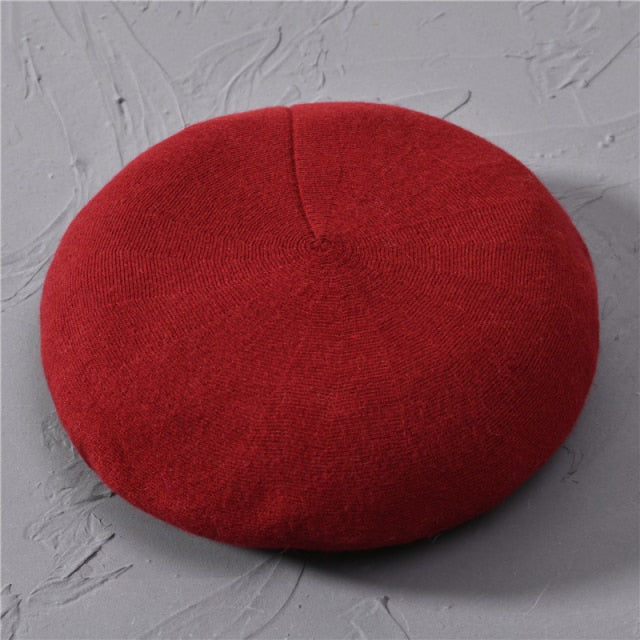 Cashmere Double-Layered Beret