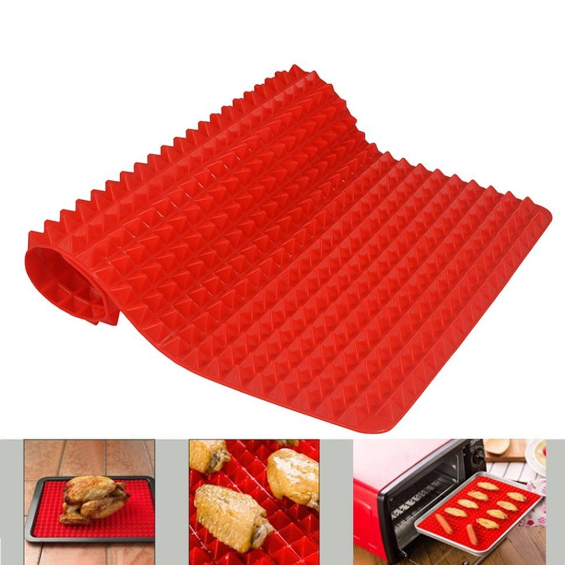 Pyramid Silicone Baking Mat - Healthy Cooking - Niftyshop