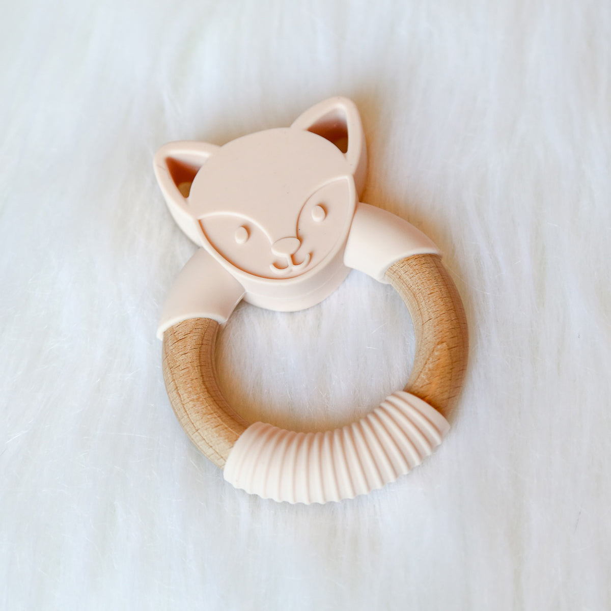 silicone fox teether