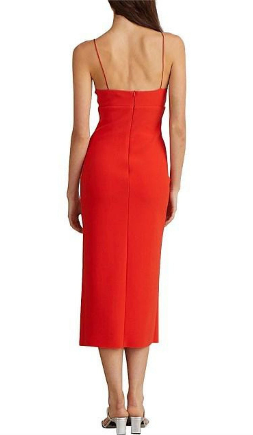 Bec & Bridge - Lea Split Midi Dress Size 10 | All The Dresses