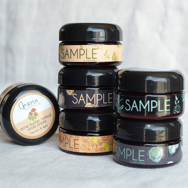 Derma Organics Samples