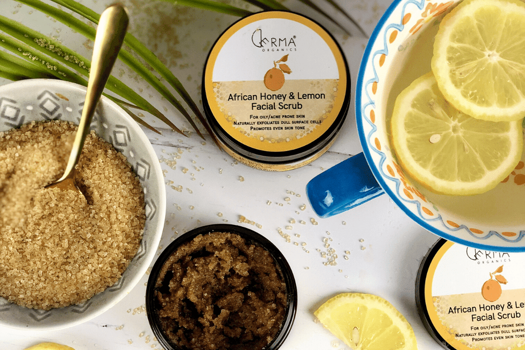 Derma Organics African Honey & Lemon Facial Scrub