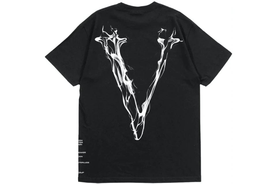 新品]Pop Smoke x Vlone Black Tee XL ③-