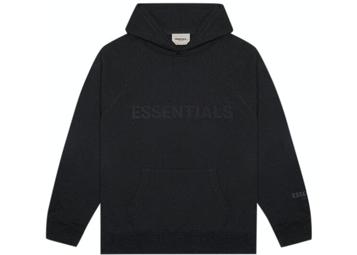 ESSENTIALS FOG 3D SILICON HOODIE BLACK – ONE OF A KIND