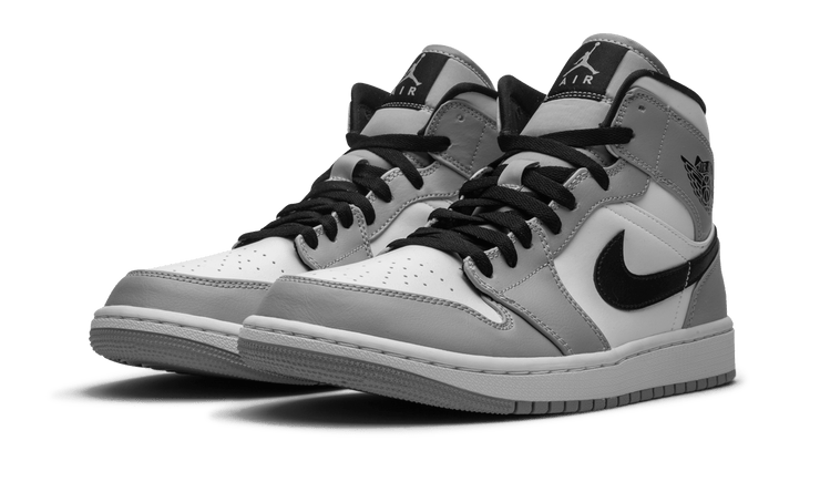 JORDAN 1 MID LIGHT SMOKE GREY GS – ONE 