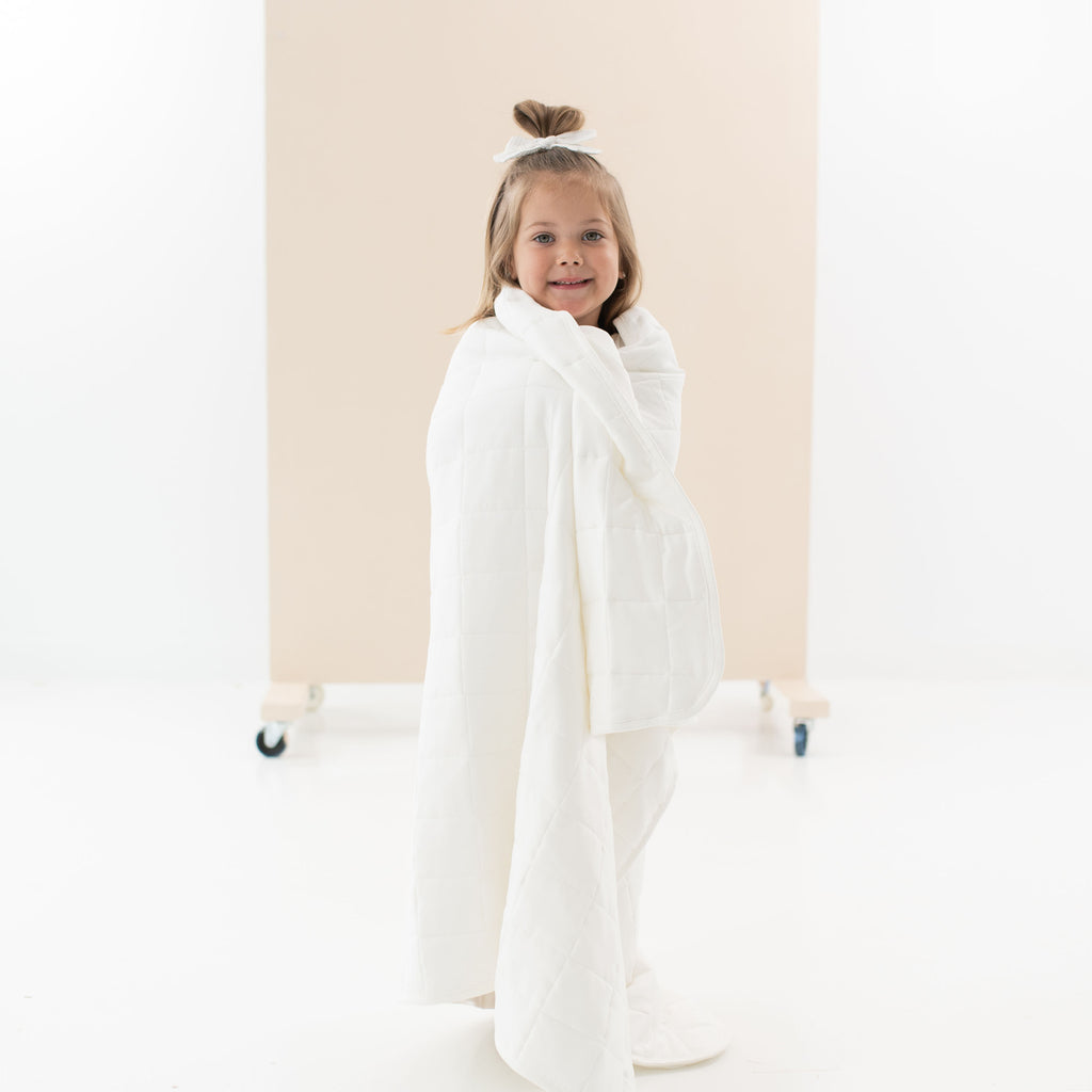 Kyte Baby Toddler Blanket in Cloud