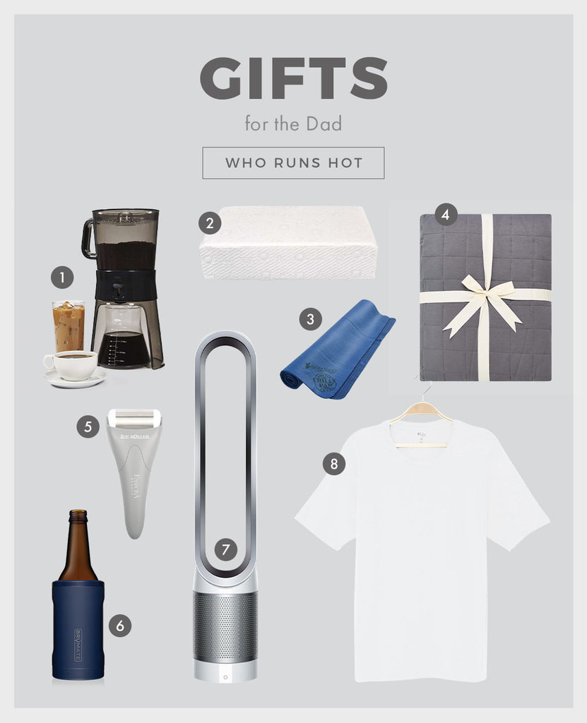 kyte baby graphic: gifts for the dad who runs hot