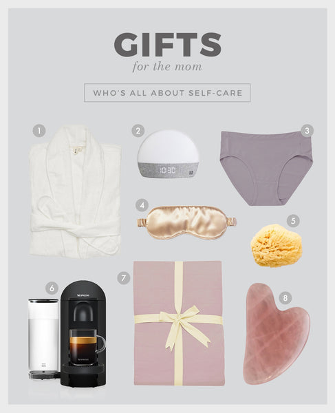 gift guide for the mom who's all about self care