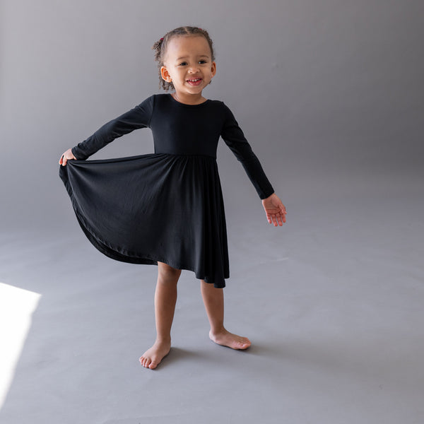 toddler long sleeve twirl dress