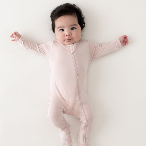 Kyte Baby Blush Zippered Footie