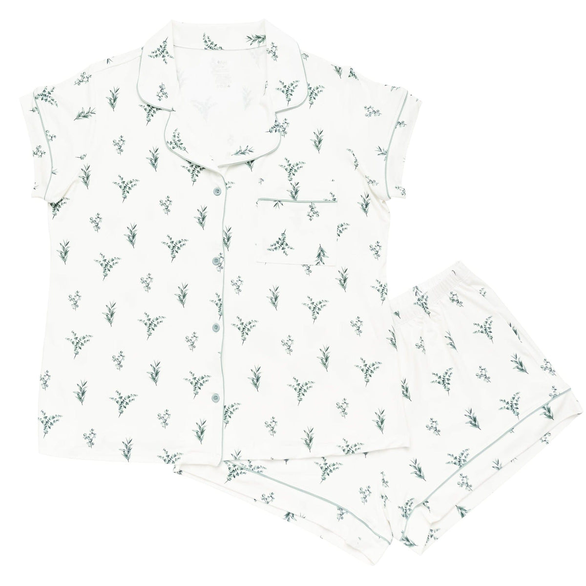 Women’s Short Sleeve Pajama Set in Butterfly