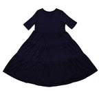 Women’s Tiered Dress in Midnight