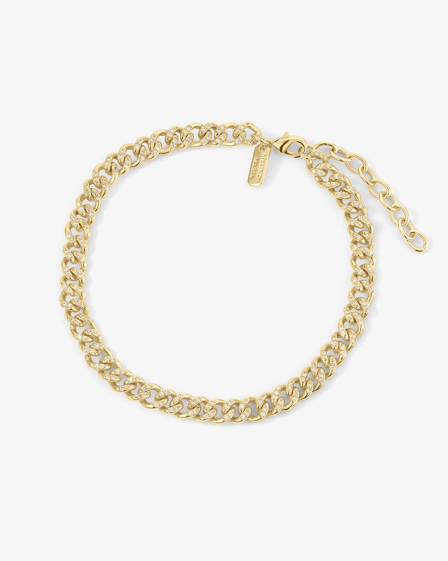 Cassie Pave Anklet – Melinda Maria Jewelry