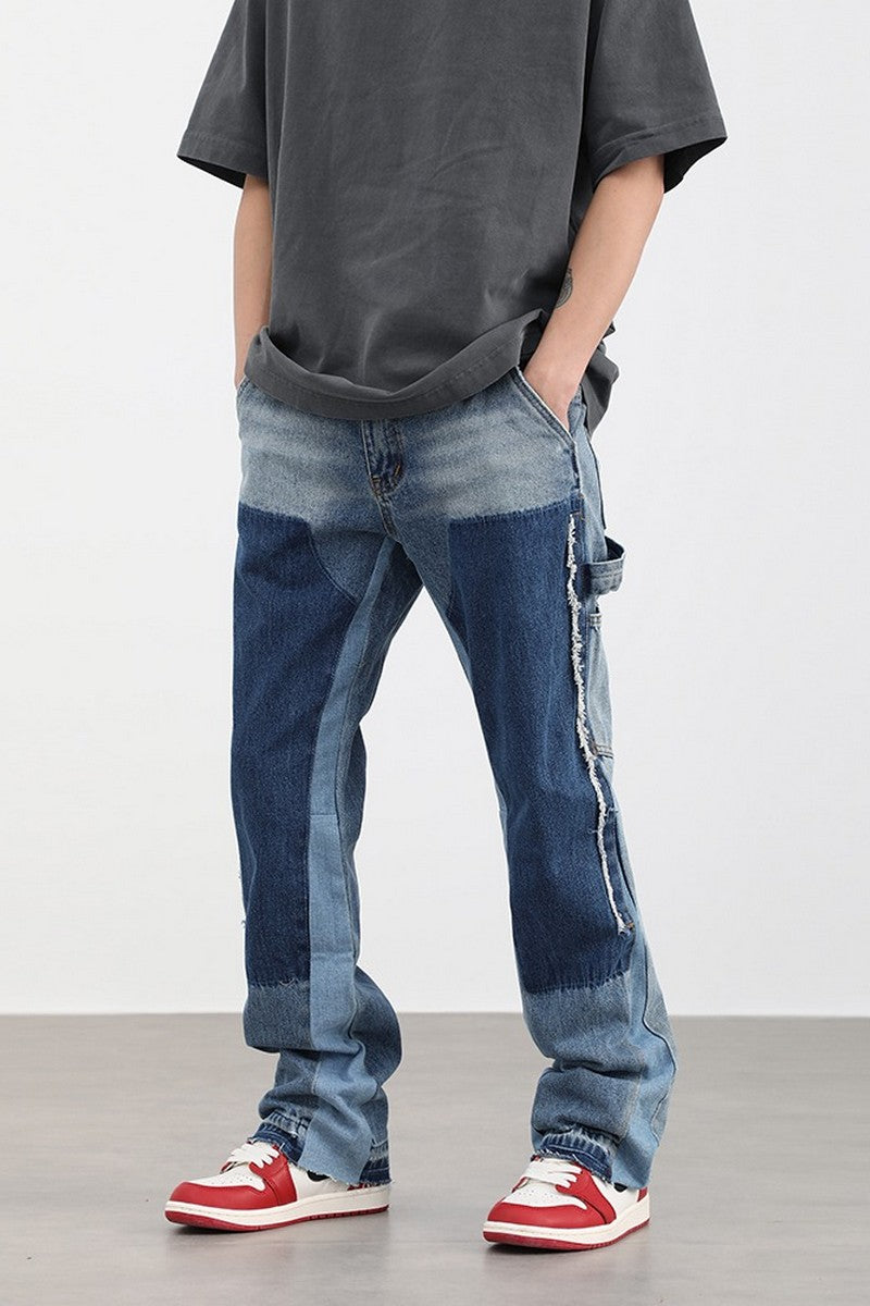 Retro Mud Wash Flared Denim – Copping Zone