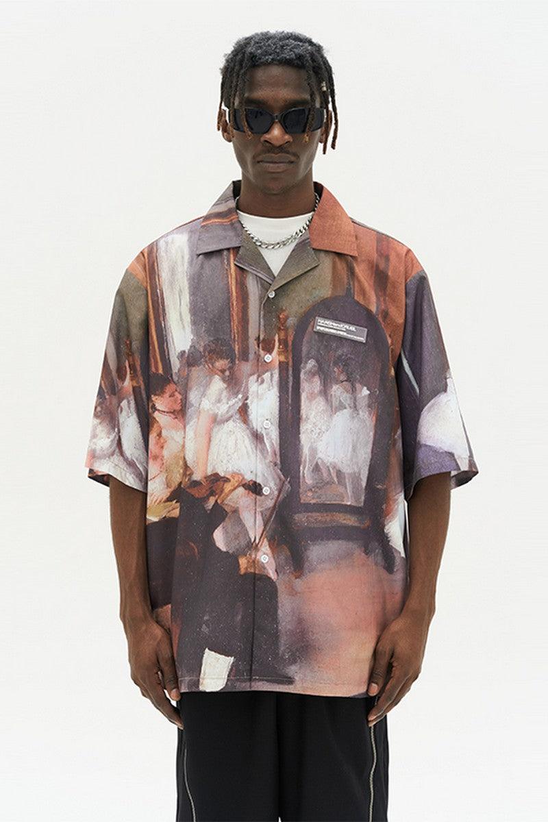 prada painting shirt