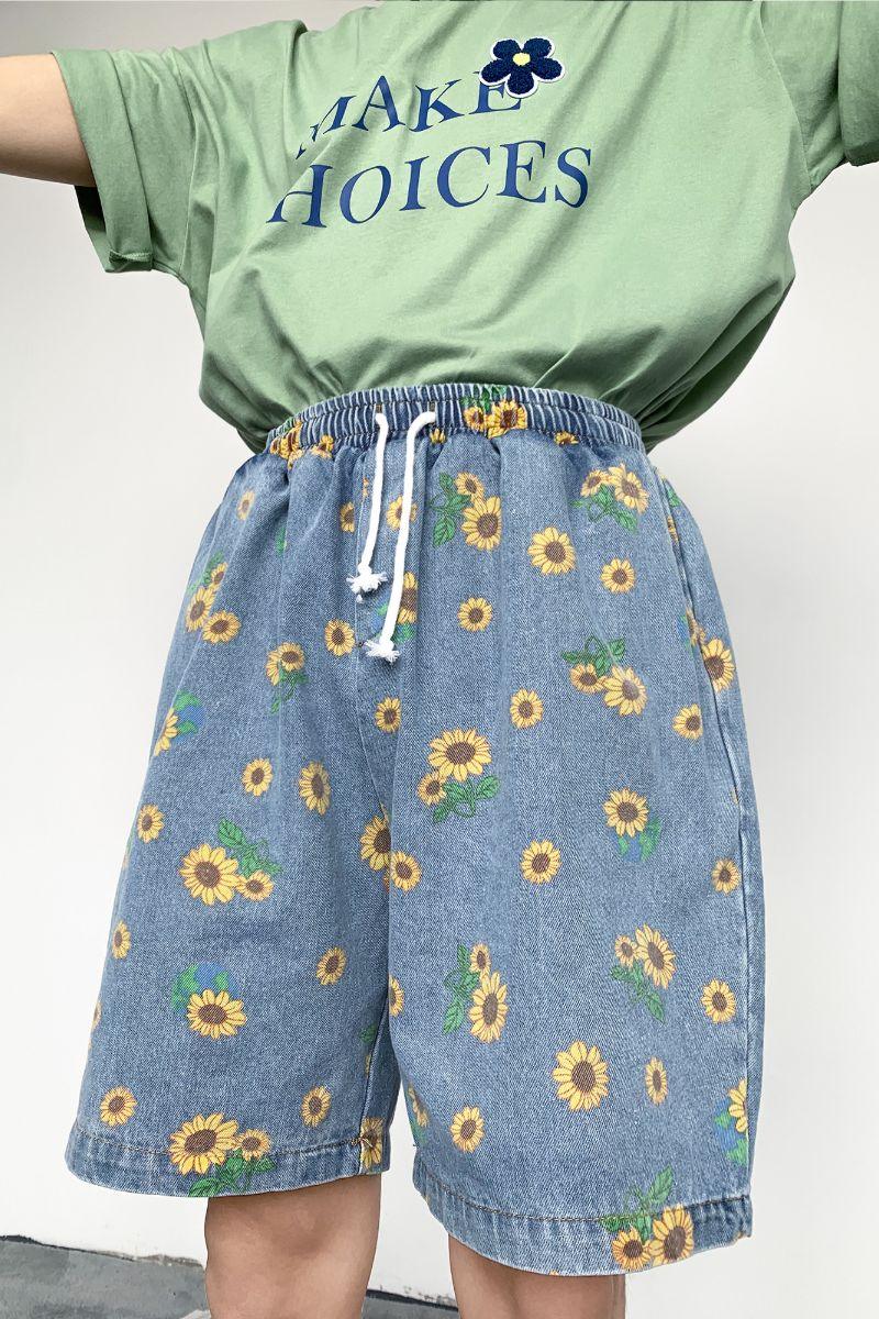 sunflower denim shorts