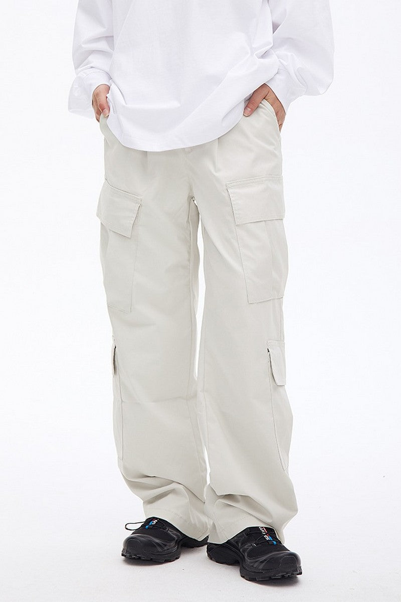 PCCVISION China-Chic Multi pocket pants - ワークパンツ