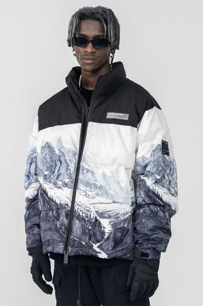 mountain down jacket