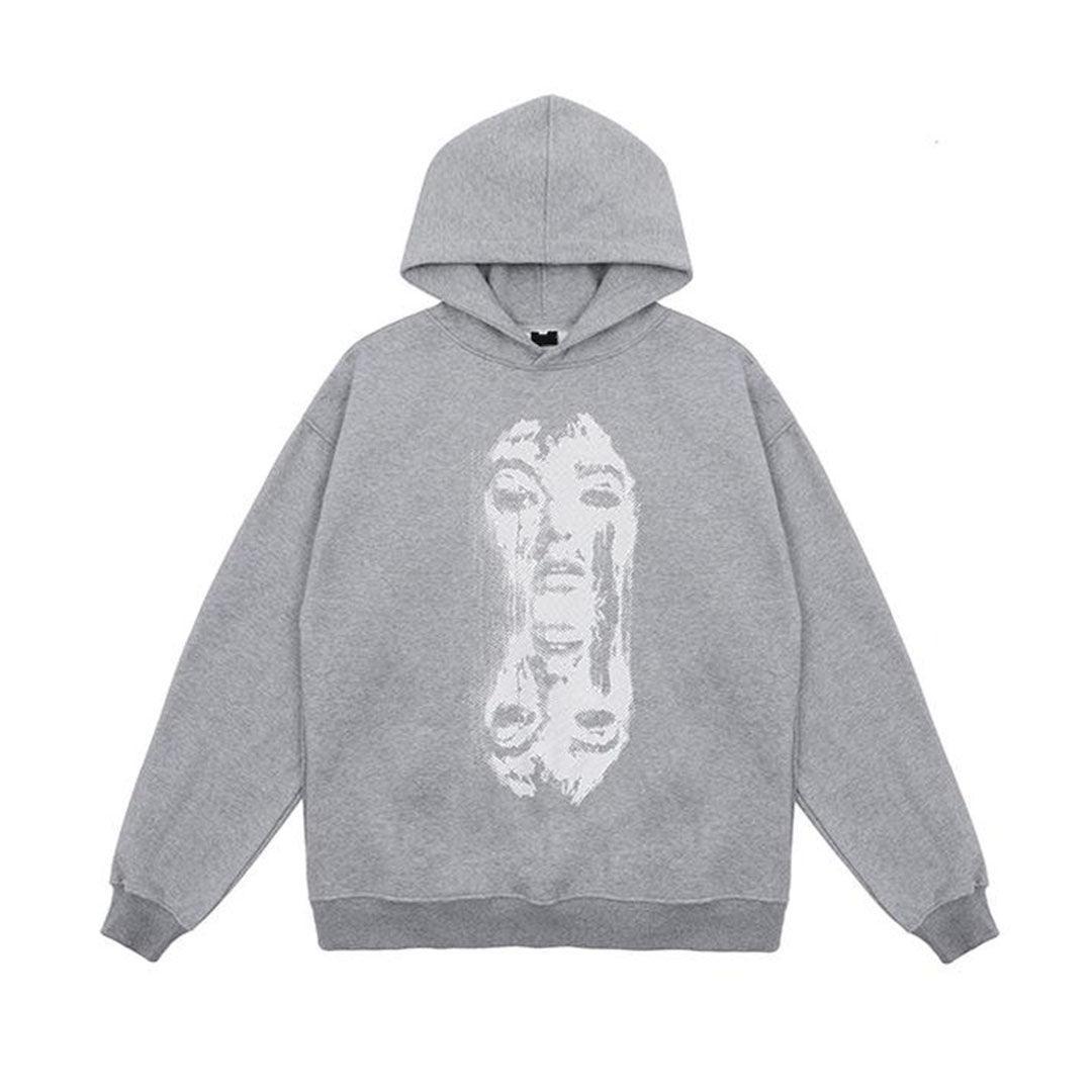 CZ Faces Printed Hoodie – Copping Zone