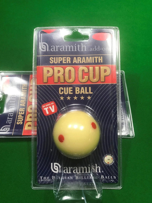 ARAMITH 2 1/4 Super Pro Cup Red Dot White - Q-Masters