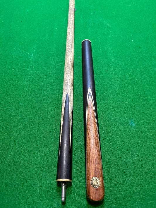 HIOD Bico de piscina Ash Snooker, 57 cm, 540 ml, conjunto profissional de  billiards Cue amarelo, pontas de 9,5 mm