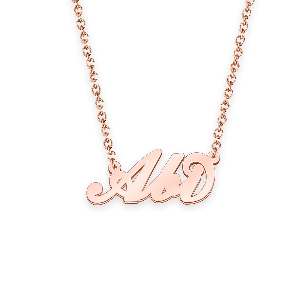 Abi name necklace Gold Custom Necklace, Personalized Gifts For Her ...