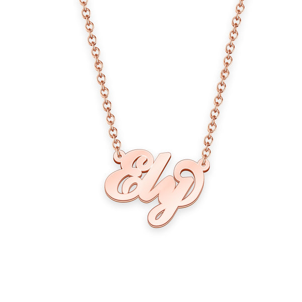 Ea-El Custom Name Necklace 14K Gold Plated Personalized for Women